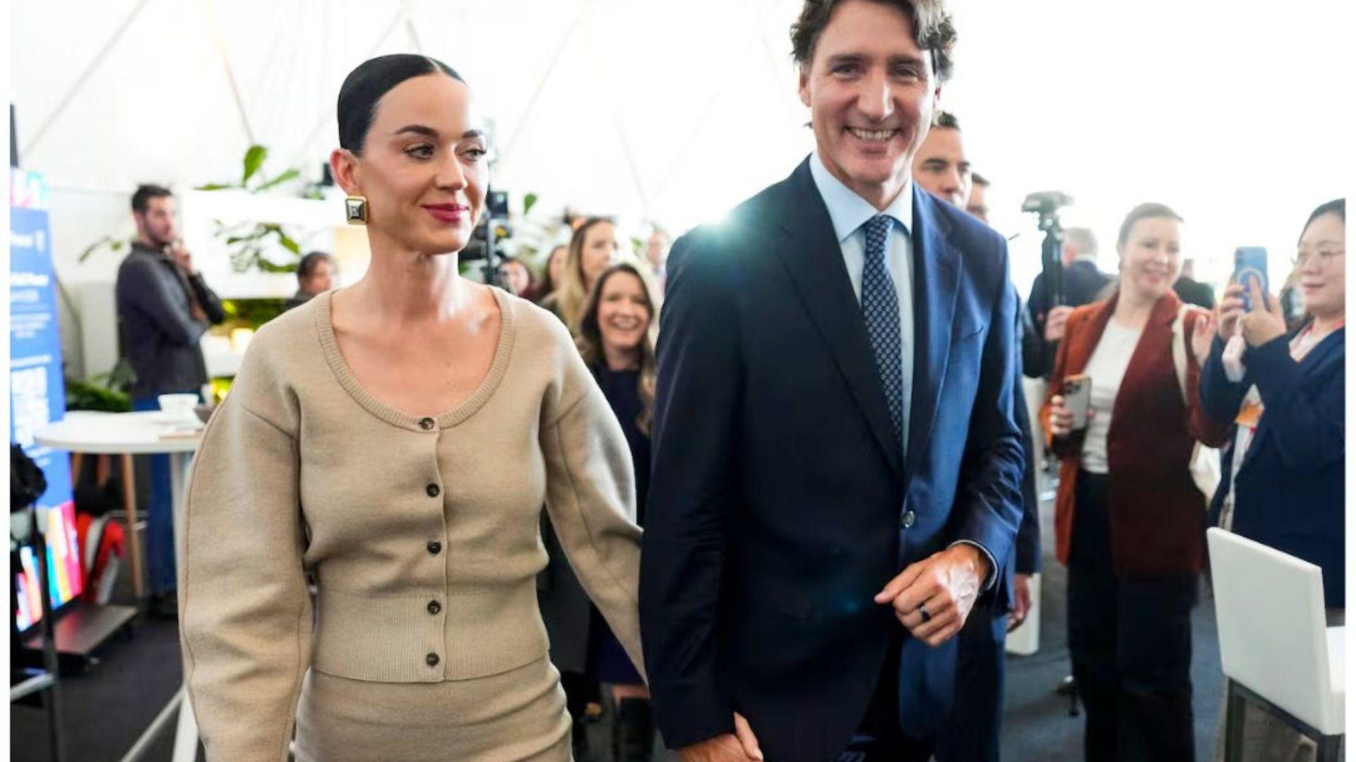 Κέιτι Πέρι και Τζάστιν Τριντό χέρι χέρι στο Νταβός!