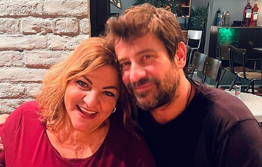 Ο Αλέξης Γεωργούλης σε νυχτερινή έξοδο με τη Βίκυ Σταυροπούλου