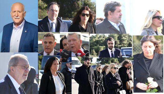 Πλήθος κόσμου στο τελευταιο αντίο στον Γιώργο Παπαδάκη