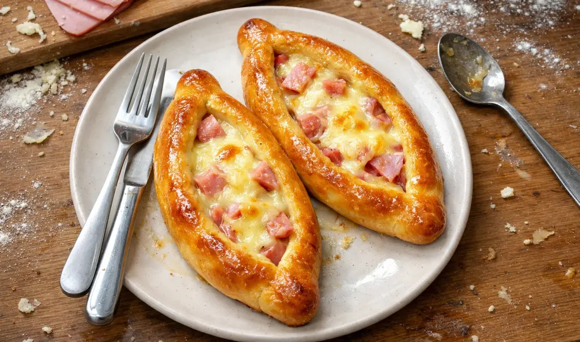 Σπιτικό πεϊνιρλί με αφράτη ζύμη