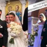 Σάκης Κατσούλης και Μαριαλένα Ρουμελιώτη παντρευτηκαν- Βίντεο και φωτογραφίες