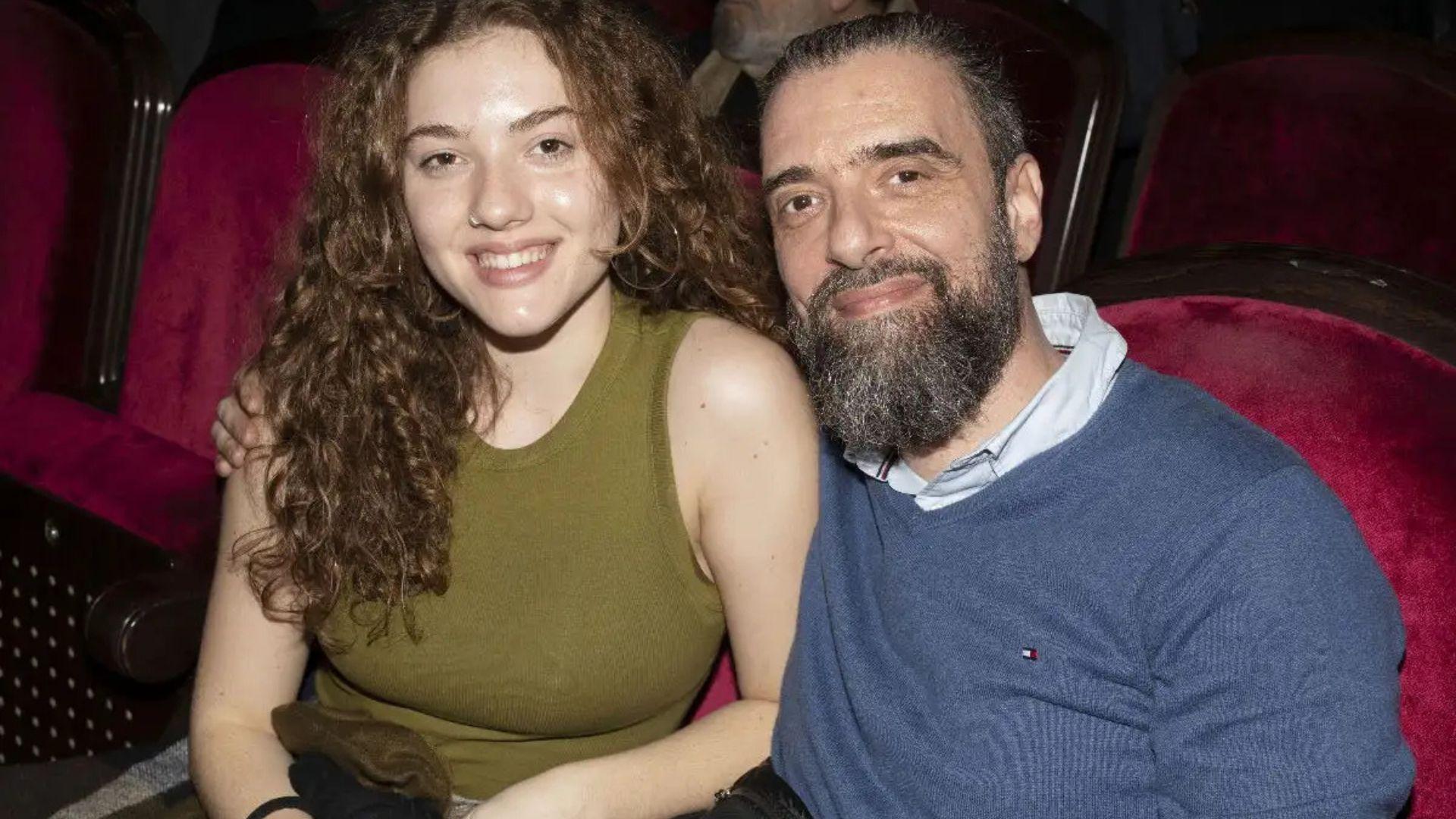 Σωτήρης Τσαφούλιας: Σπάνια δημόσια εμφάνιση με την κόρη του