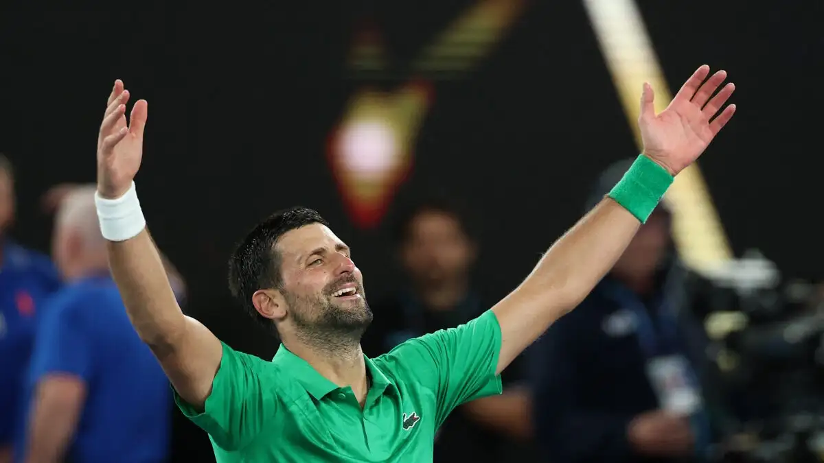 Αυτά μόνο ο Τζόκοβιτς! Στα 38 του στον τελικό του Australian Open