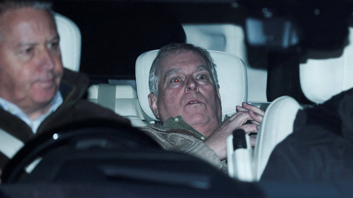 Ελεύθερος ο Άντριου μετά τη σύλληψη