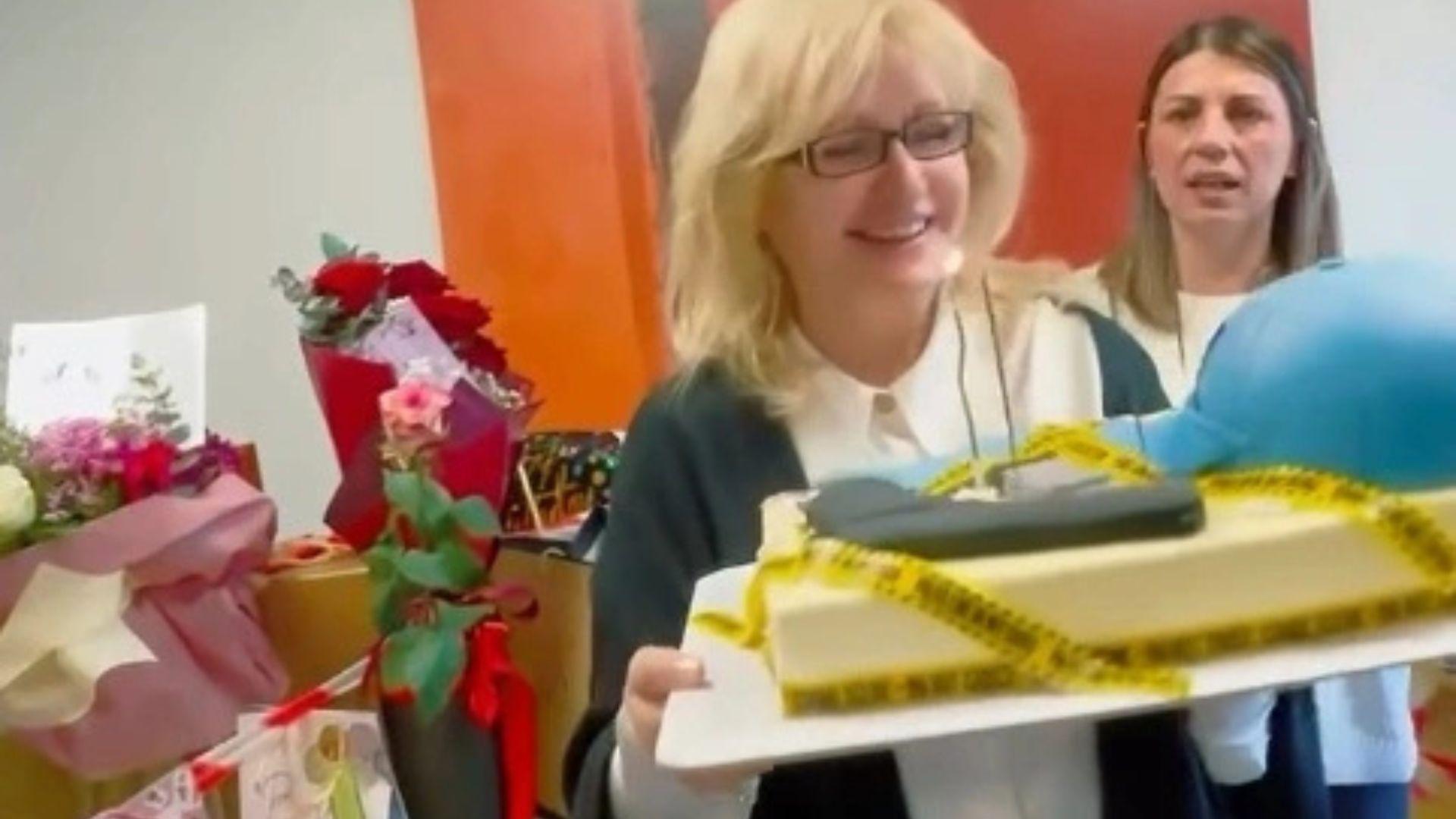 Αγγελική Νικολούλη: Η έκπληξη που ετοίμασαν οι συνεργάτες της για τα γενέθλιά της