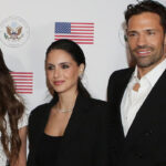 Η Κίμπερλι Γκιλφόιλ κουμπάρα του Κωνσταντίνου Αργυρού και της Αλεξάνδρας Νίκα