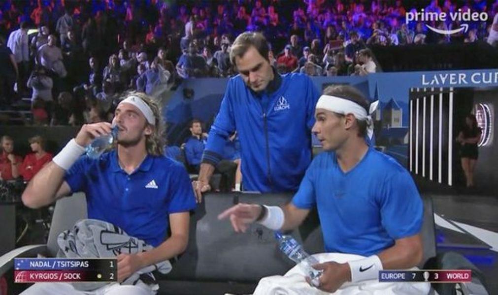 O Στέφανος Τσιτσιπάς για το μεθύσι με Φέντερερ και Ναδάλ