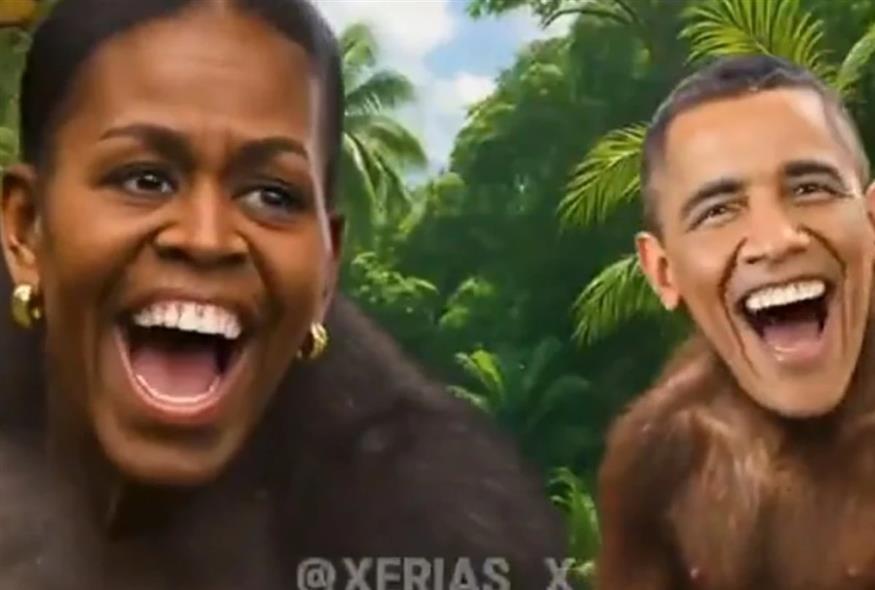 Τραμπ: Σάλος με βίντεο που ανήρτησε – Παρουσιάζει τους Ομπάμα ως πιθήκους