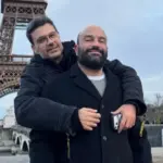 Ο Παντελής Τουτουντζής στο Παρίσι με τον σύζυγό του