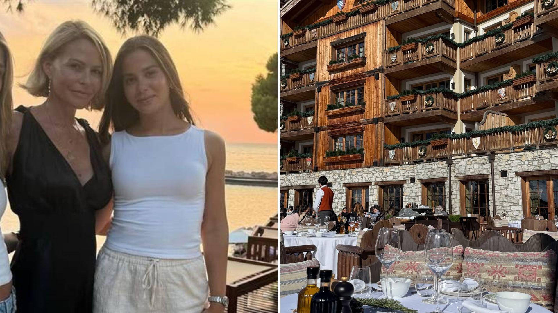 Αλεξάνδρα Κωστοπούλου: Γεύμα γενεθλίων σε σαλέ στη Νότια Γαλλία