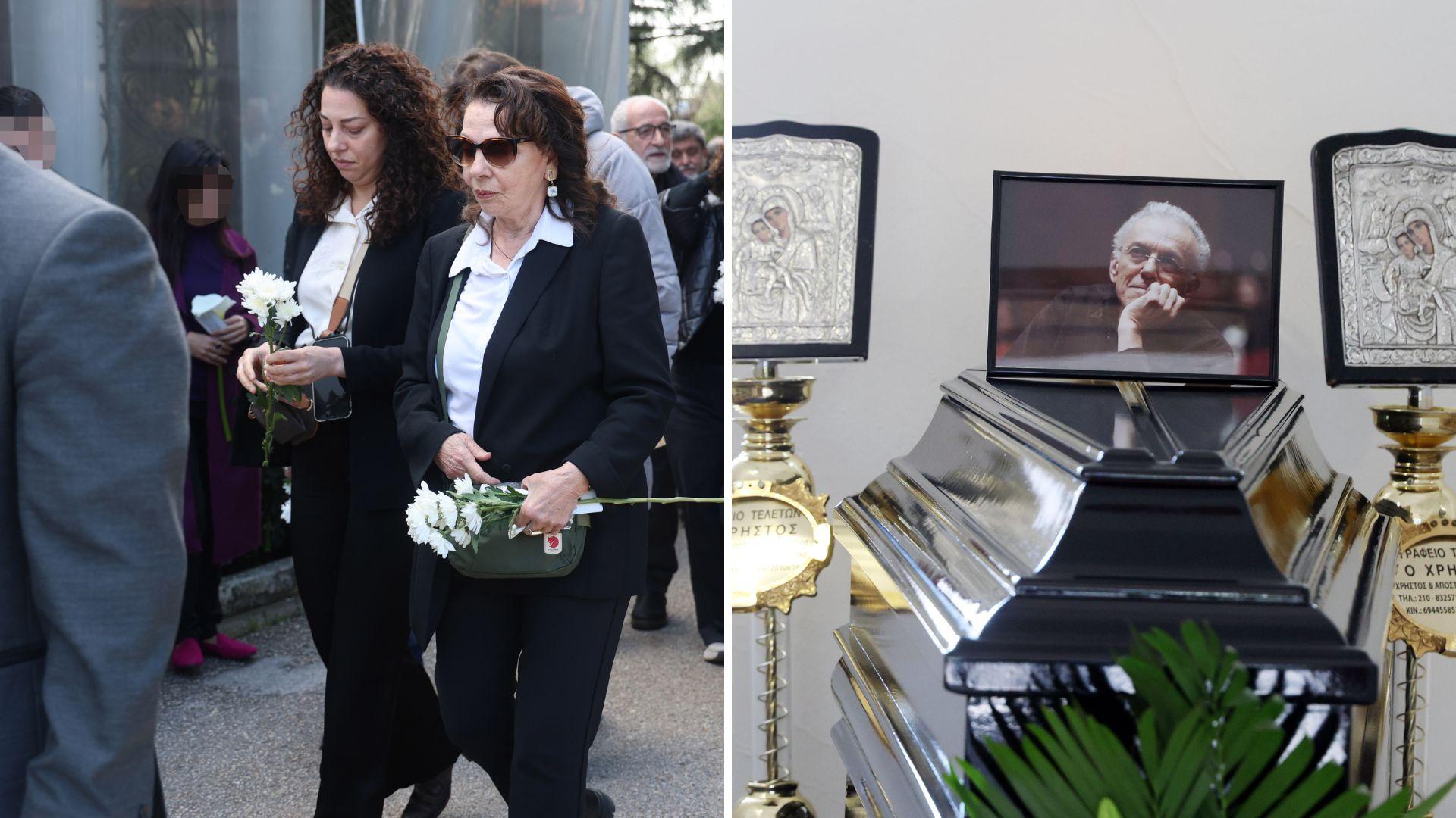 Γιώργος Πανουσόπουλος: Πλήθος κόσμου στο «τελευταίο αντίο»