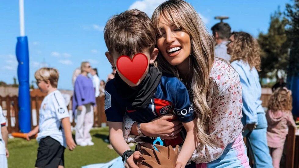 Αθηνά Οικονομάκου: Γενέθλια για το γιο της Μάξιμο