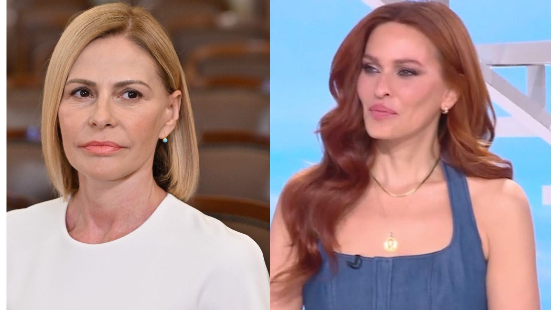 Σίσσυ Χρηστίδου: «Διαφώνησα στο καμαρίνι για την ερώτηση προς την Τζένη Μπαλατσινού»