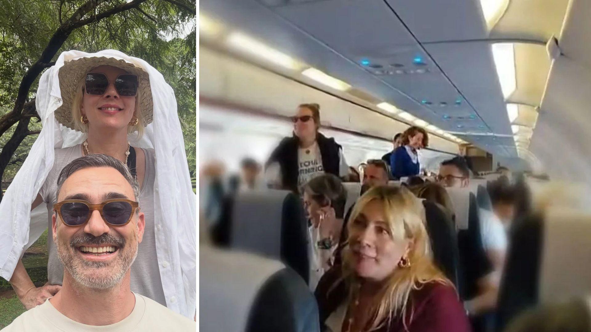 Σμαράγδα Καρύδη και Γιώργος Καπουτζίδης επέστρεψαν από τη Σρι Λάνκα με πτήση επαναπατρισμού