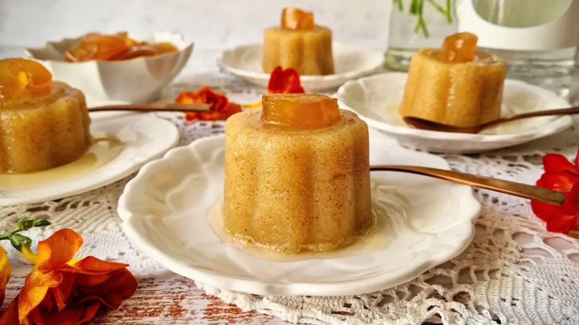 Πώς θα φτιάξεις πεντανόστιμο σιμιγδαλένιο χαλβά με μαστίχα & πορτοκάλι